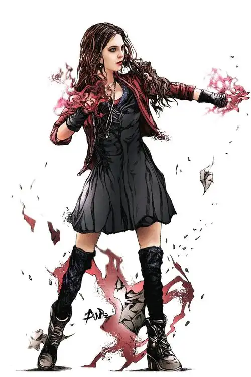 绯红女巫女神啊