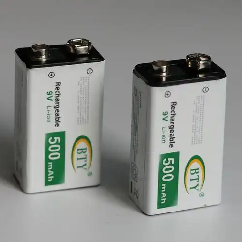 9v镍氢电池锂离子充电电池无线话筒导游机扩音器万能表收音机电池