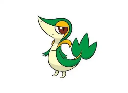 精灵宝可梦里面的藤藤蛇简笔画神奇宝贝简笔画腾腾蛇藤藤蛇挂饰简笔画