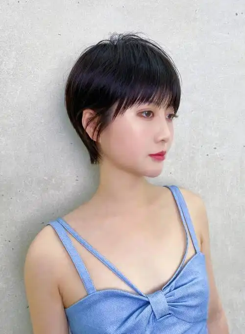 乔恩短发设计  #苏州女士短发设计  #短发  #女生短发发型 #日系