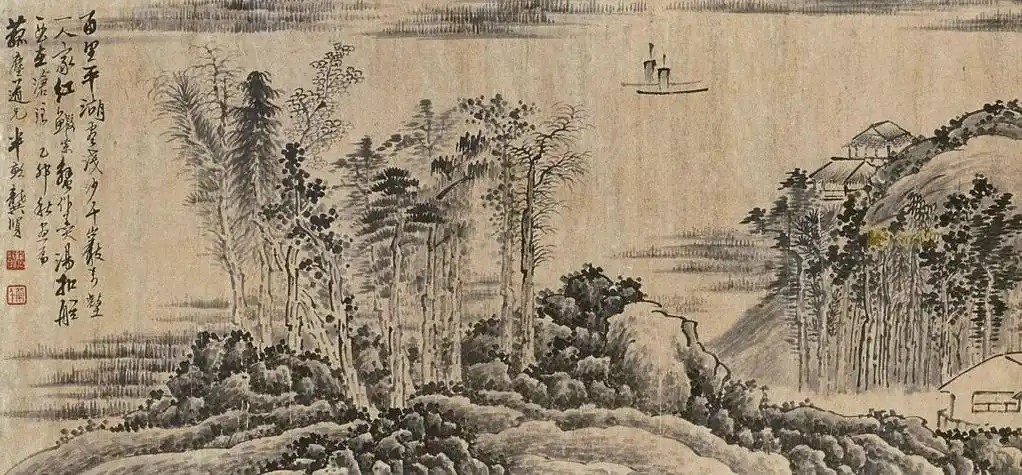 《金陵图》年代: 唐 作者: 韦庄江雨霏霏江草齐,六朝如梦鸟空啼.