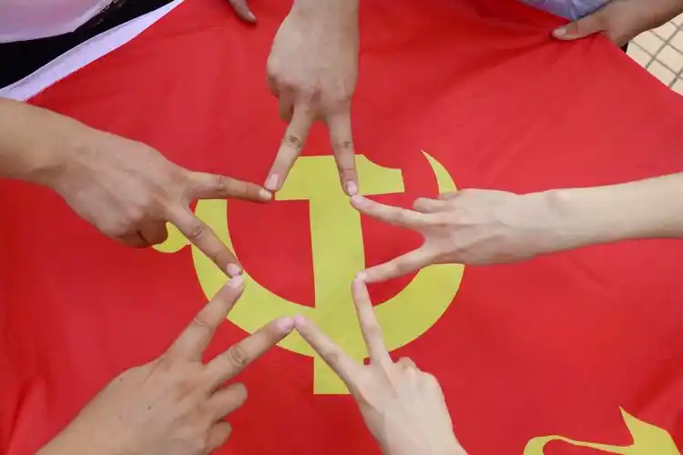 我与党旗,党徽同合影, 你最pick哪一张? | 广西自贸区钦州港片区开发