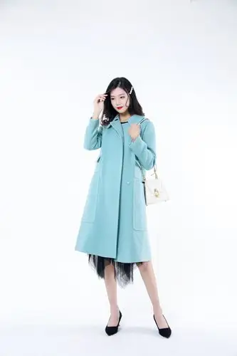 羊绒大衣模特拍摄