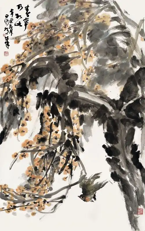 曾贤谋《春事乃如此》70x113cm _a132789.jpg