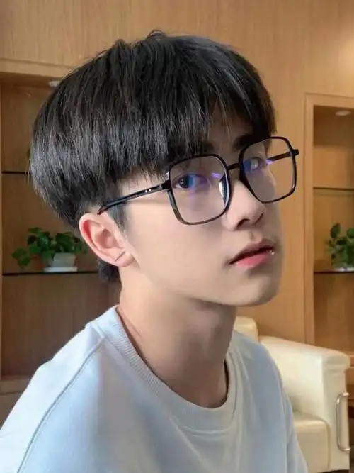 男锅盖头发型_小红书