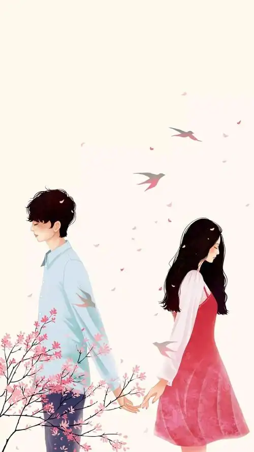 手机壁纸爱情最美好的模样就是刚好遇见了你