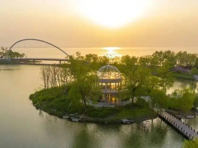 如果宿迁骆马湖旅游度假区也有朋友圈,那一定是这样的!