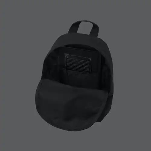 kayla防泼水尼龙黑色迷你后背包 超轻背包 后背包 旅行 书包