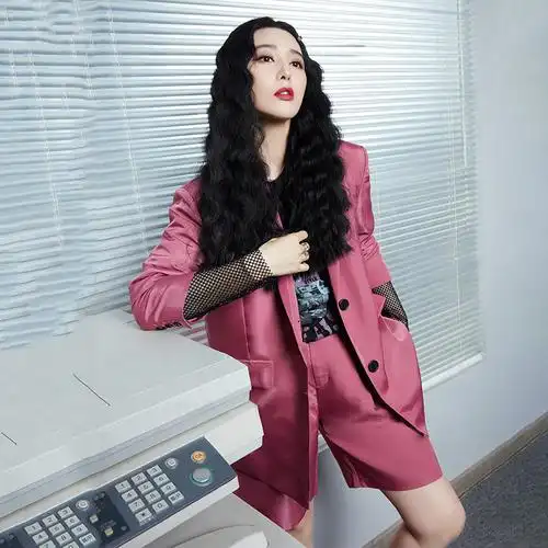 范冰冰同款醋酸西装短裤套装女夏季薄款时尚气质女神范轻熟两件套