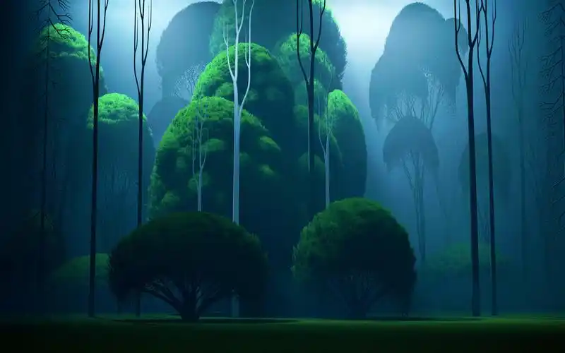 艺术插画唯美电脑桌面壁纸_设计创意_壁纸下载_美桌网