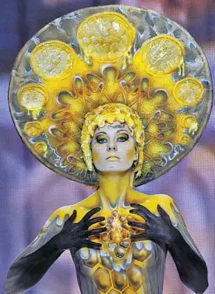 人体艺术大赛惊艳上演(图)