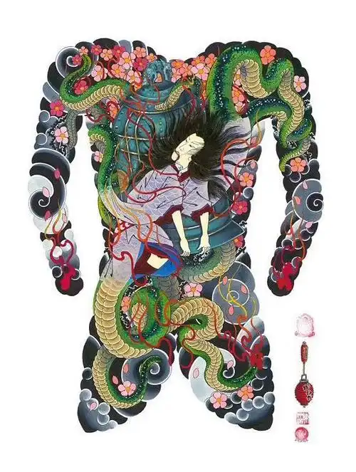 2021男人霸气满背纹身图案大全2