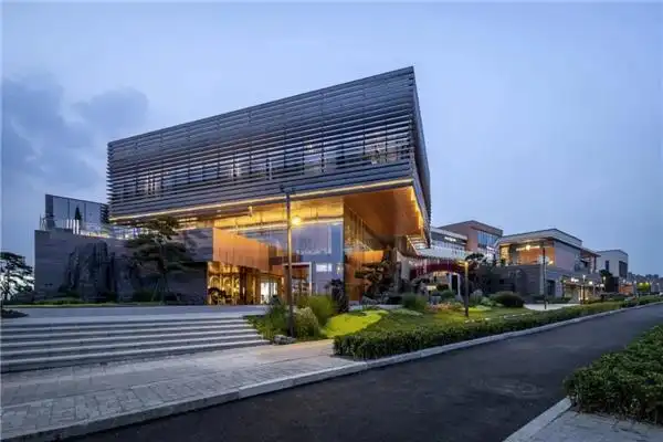 邻里中心景观化建筑济南雪山万科城