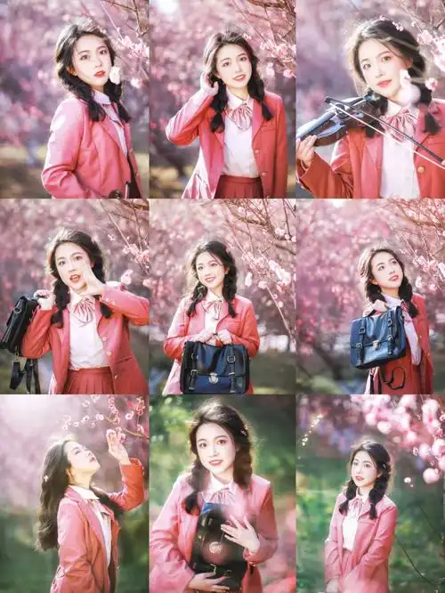 我看谁拍樱花还不会摆动作满满干货