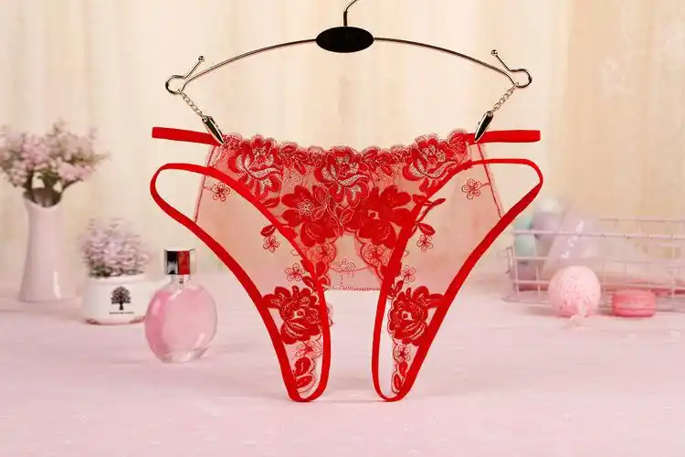 批发供应少女性感内裤女式开档精美绣花内裤255