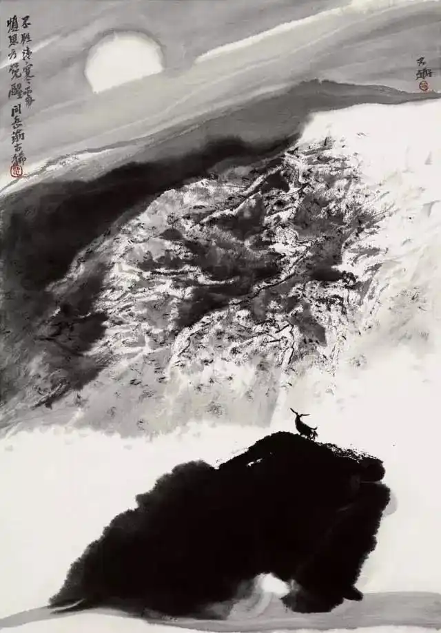 当代山水画旗手 中央美院贾又福老师最新高清小品欣赏