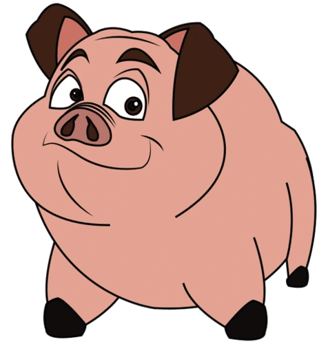 猪卡通插图猪卡通插图 pig cartoon illustration pig cartoon