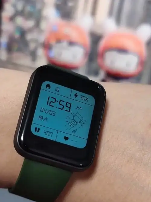 红米智能手表怎么样 redmi watch更新了,自定义表盘_什么值得买