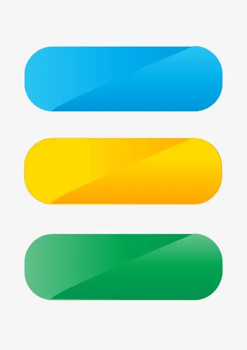 彩色卡通手绘标题框几何装饰元素