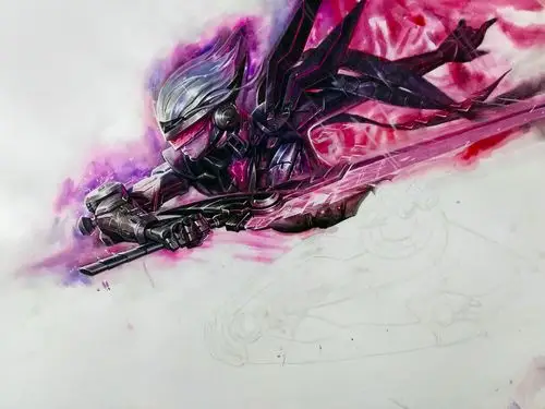 英雄联盟lol水彩《源计划:火》