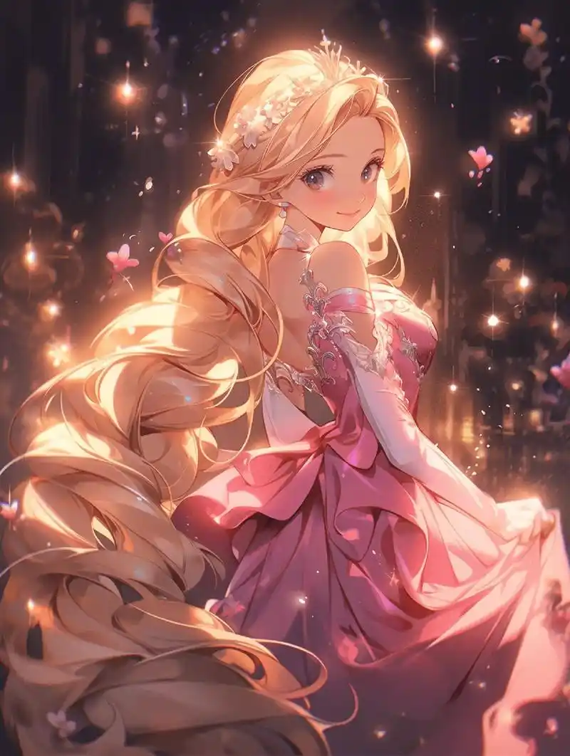 迪士尼在逃公主丨长发公主乐佩.