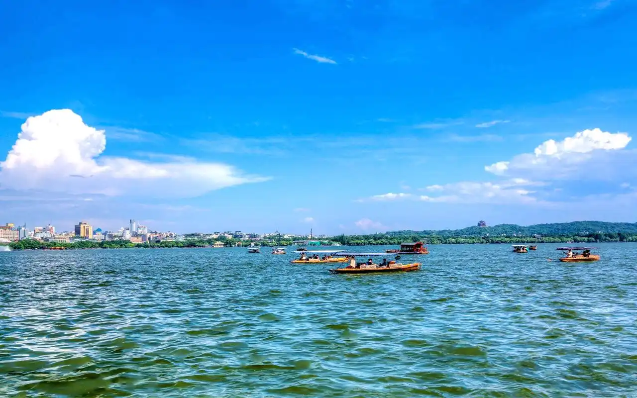 杭州西湖清新优美旅游风景图片壁纸