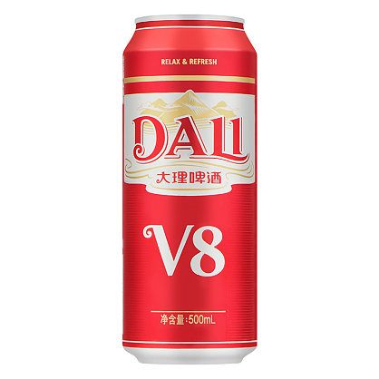 大理啤酒v8淡爽特产听装整箱330ml24瓶全国啤酒