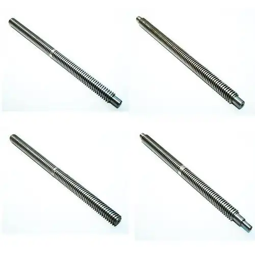 二,通过压力机来完成校直: 这需要对梯形丝杠进行整体弯曲时候的校直