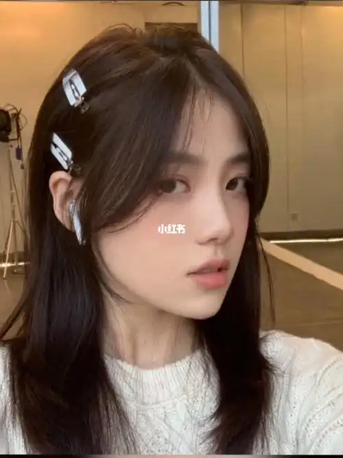 女生修颜八字法式刘海60