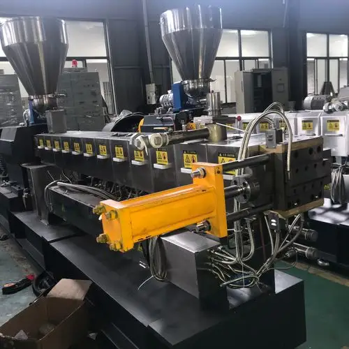 改性塑料pp/pa/pbt等加长纤短纤65b双螺杆挤出机造粒机|价格|厂家