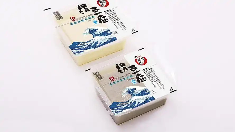 日本六源纯豆腐包装设计摩尼视觉原创