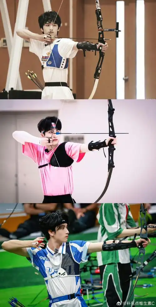投 严浩翔又一射箭神图出现!