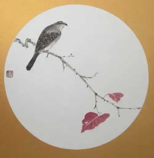 小清新简笔画小品国画