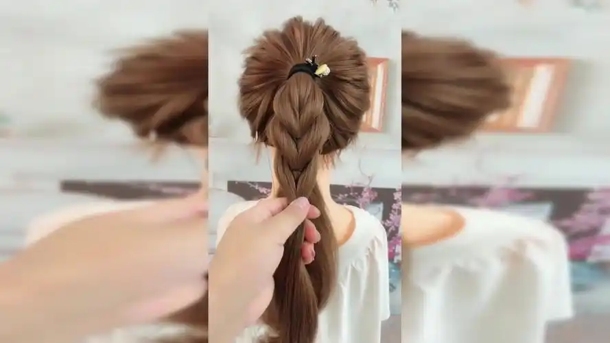 「发型设计」夏天这么扎头发,真的太凉爽了