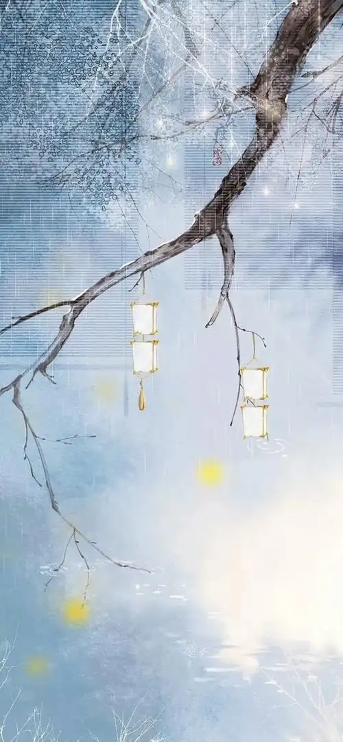 背景/小清新ins/油画插画/锁屏壁纸/无水印背景图/简约壁纸/人物壁纸