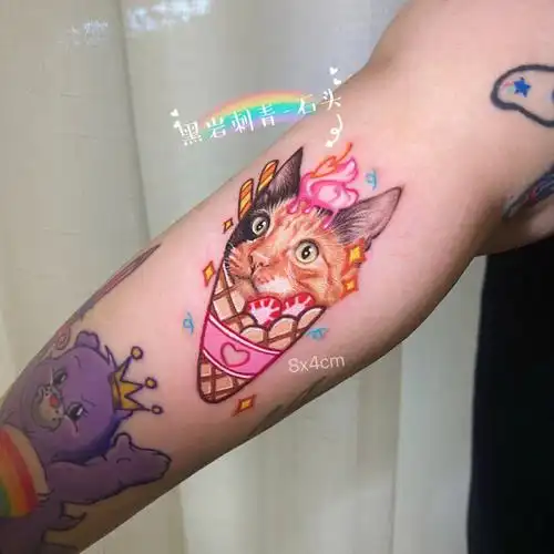 无p图,只加了个名字和厘米水印)除了蛋桶猫咪外其余纹身非本店作品