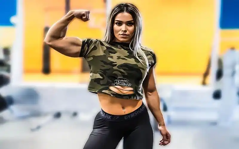 健身 女神 beauty girl cassandra martin_哔哩哔哩