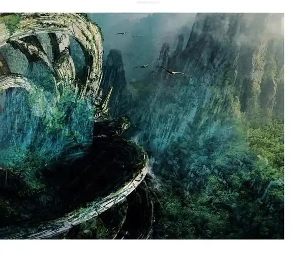 阿凡达电影官方设定集原画插画合集