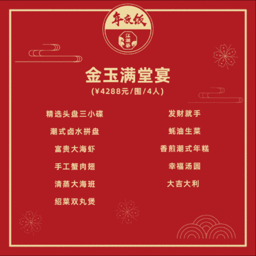 各种吉利的菜名为你和家人增添满满福气~ 主厨推荐: 虫草花炒鲜鲍片