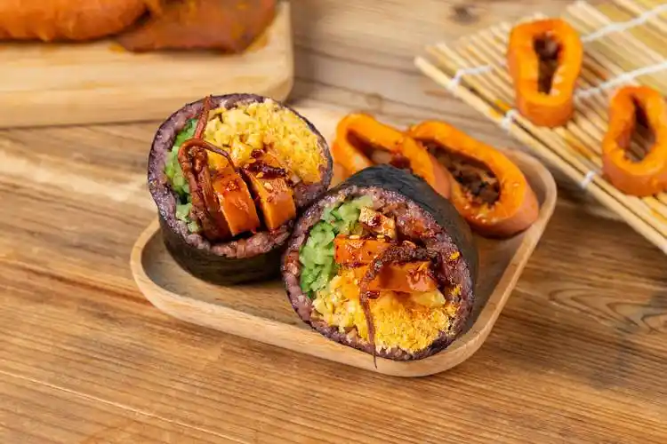 阿杏鱿鱼饭团做法视频教程