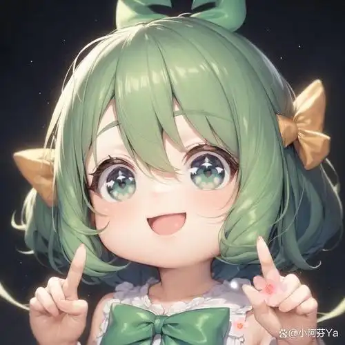 这个微胖少女头像壁纸太可爱了!