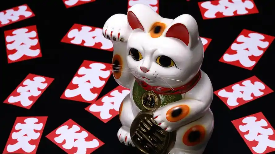 谁有招财猫的壁纸呀,各种找就是没找到～? - 知乎