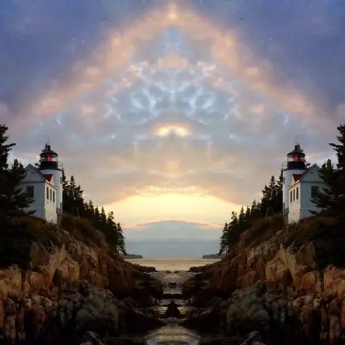 【海平面】用iphone手机拍摄对称照片的7个技巧