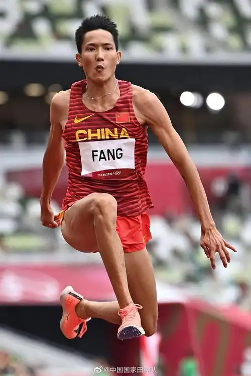 荣耀时刻热烈祝贺我省男子三级跳远运动员方耀庆在东京奥运会中获得第