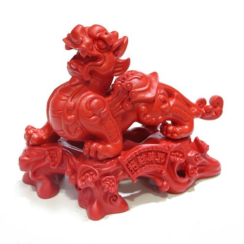 朱砂貔貅摆件一对 招财办公家居店铺工艺品 图片色