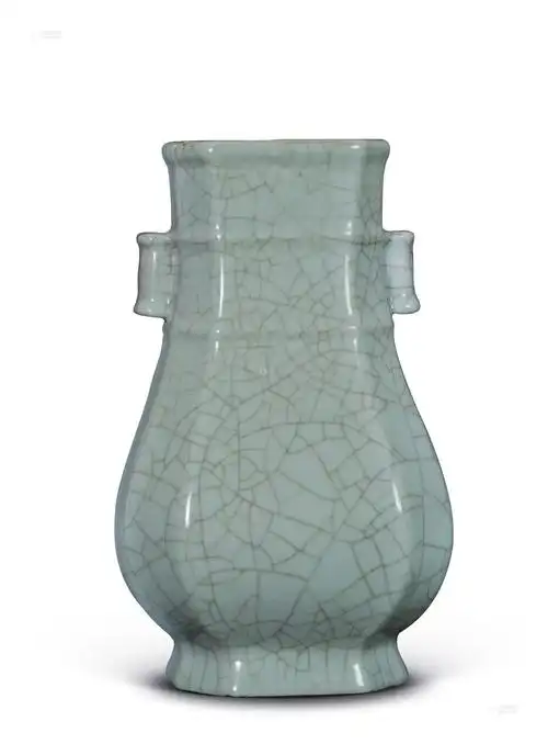 【青釉官窑贯耳尊】拍卖品_图片_价格_鉴赏_现当代及其它瓷器_雅昌