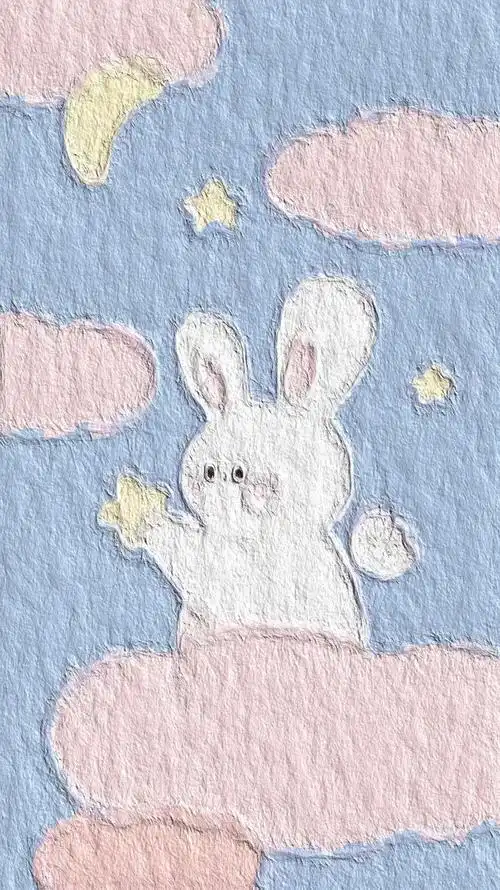 油画风壁纸可爱