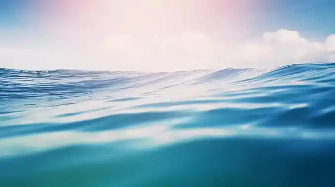 海浪海洋海水大海波浪的自然风景电脑壁纸