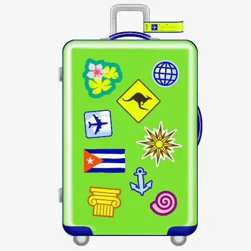 卡通行李箱五一