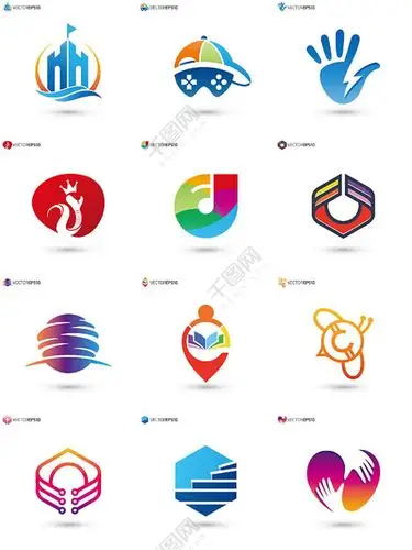 12款企业商务个性logo矢量图